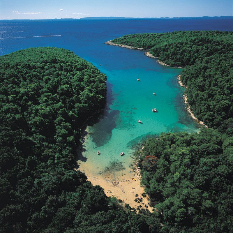 Urlaub mit Boot - Insel Rab Kroatien